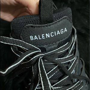 100% Authentic Black Track Balenciaga Men